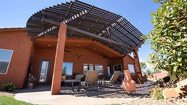 Fresno Lattice Patio Cover Product Gallery